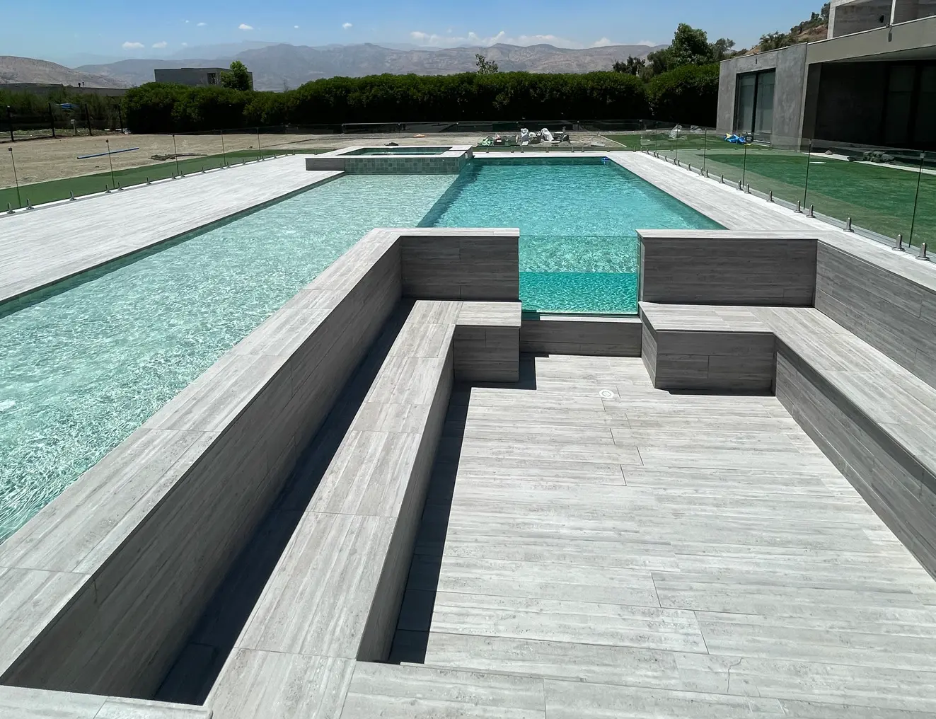 Piscina instalada por Splash Piscinas — trabajo real en Chile