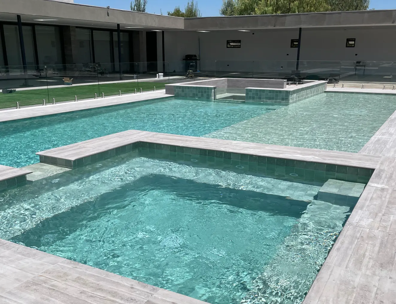 Mantención y equipamiento de piscina — resultado final Splash Piscinas